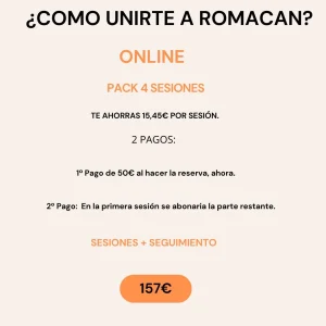 Pack 4 sesiones Online